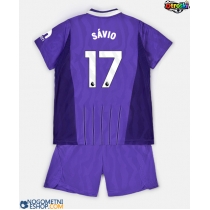 Otroški Nogometni dresi Tottenham Hotspur Savio #17 Tretji 2026-27 Kratek Rokav (+ Kratke hlače)